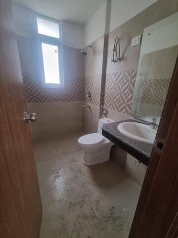 Bathroom in 3 BHK Apartment at Nimbus The Hyde park, Sector 78 – for Rent