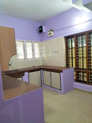 Kitchen in 2 BHK Builder Floor at Jalahalli – for Rent