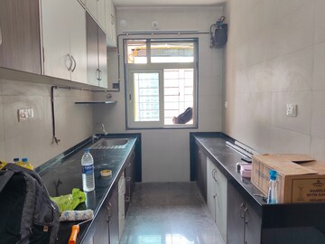 Kitchen in 2 BHK Apartment at Vasant Valley Ivy Tower, Malad East – for Rent