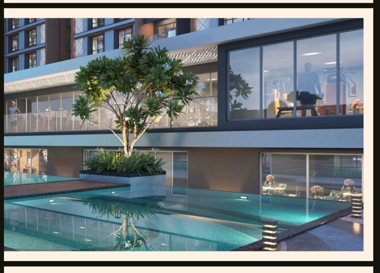 Swimming Pool, shubh-nirvana 3 Bedroom 1248 Sq.Ft. Apartment In Viman Nagar Pune 8281995