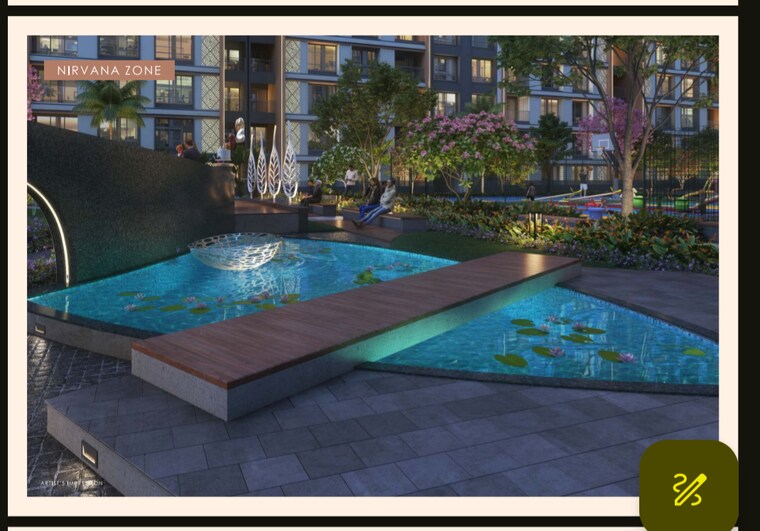 Swimming Pool, shubh-nirvana 3 Bedroom 1248 Sq.Ft. Apartment In Viman Nagar Pune 8281995
