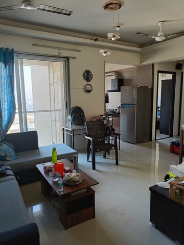 Living Room in 1 BHK Apartment at Hiranandani Meadows Kopar Khairane, Kopar Khairane Sector 14 – for Rent