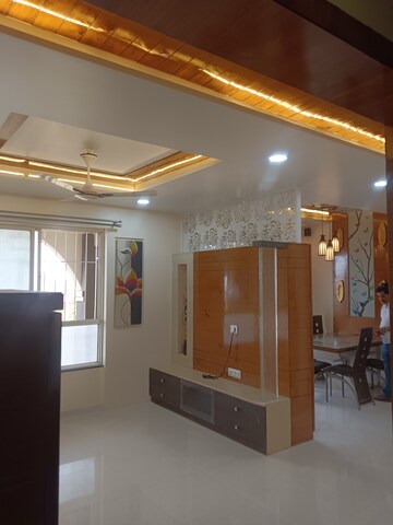 Living Room in 3 BHK Apartment at Nyati Ethos, Undri – for Rent