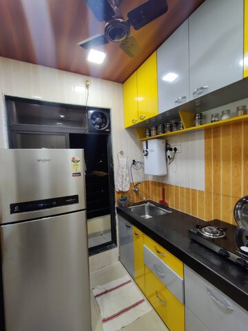 Kitchen in 2 BHK Apartment at Maitreya CHS Khanda Colony, Khanda Colony – for Rent