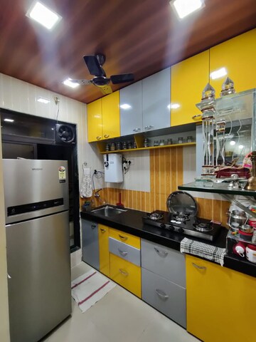 Kitchen in 2 BHK Apartment at Maitreya CHS Khanda Colony, Khanda Colony – for Rent