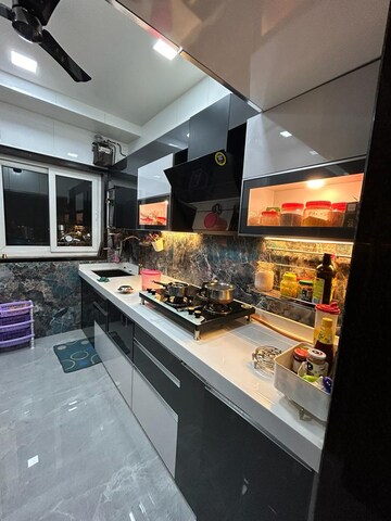 Kitchen in 2 BHK Apartment at Dev Darshan CHS New Panvel, New Panvel – for Rent