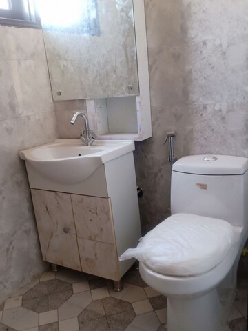 Bathroom in 2 BHK Apartment at Malviya Nagar – for Rent
