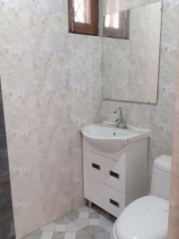 Bathroom in 2 BHK Apartment at Malviya Nagar – for Rent