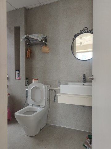 Bathroom in 2 BHK Apartment at Tata Serein, Pokhran Road No Two – for Rent