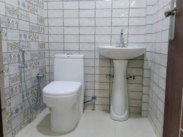 Bathroom in 2 BHK Apartment at Panchsheel Vihar – for Rent