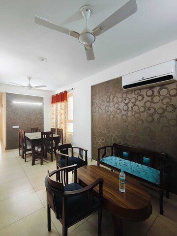 Living Room in 3 BHK Apartment at International Airport Road – for Rent