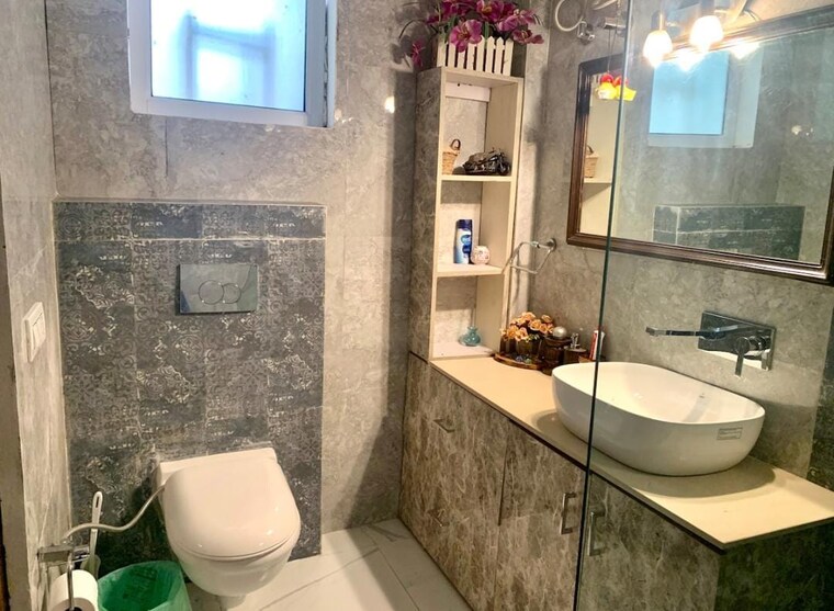 Bathroom, highland-park-chandigarh 3 Bedroom 2500 Sq.Ft. Penthouse In Bhabat Zirakpur 8282393