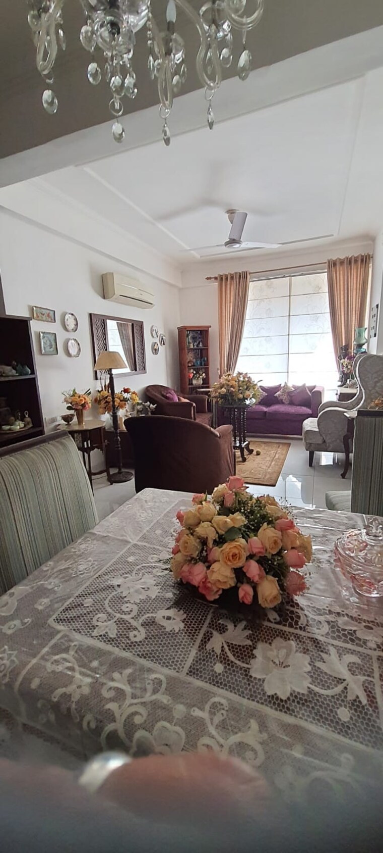 Living Room, highland-park-chandigarh 3 Bedroom 2500 Sq.Ft. Penthouse In Bhabat Zirakpur 8282393