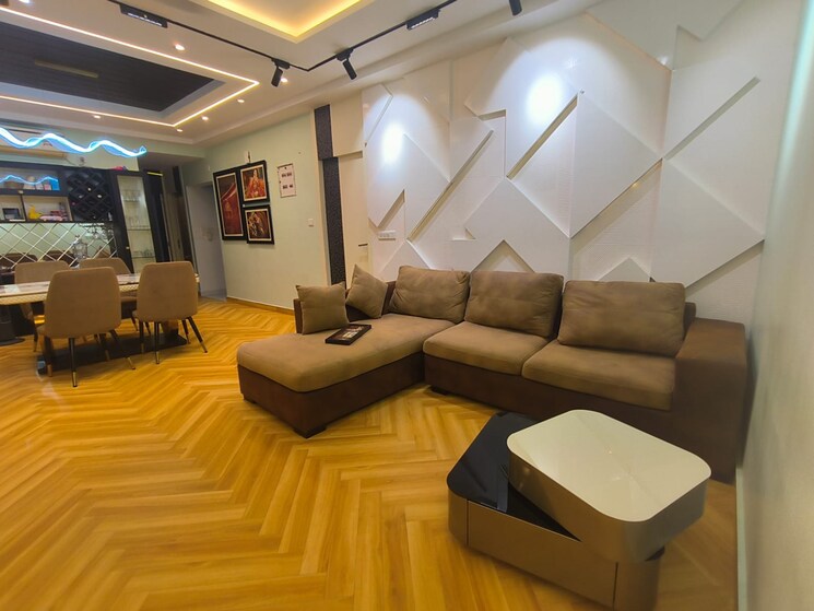 Living Room, ps-srijan-ozone 3 Bedroom 1770 Sq.Ft. Apartment In Em Bypass Kolkata 8282413