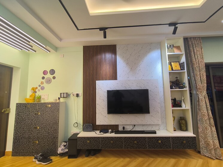 Living Room, ps-srijan-ozone 3 Bedroom 1770 Sq.Ft. Apartment In Em Bypass Kolkata 8282413