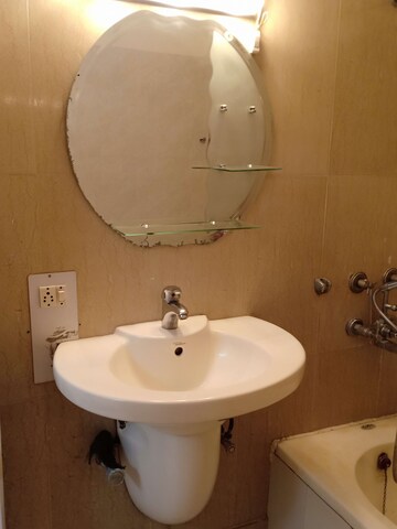 Bathroom in 2 BHK Apartment at Malviya Nagar – for Rent