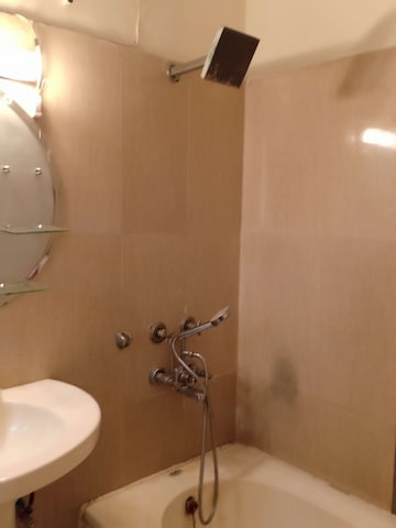 Bathroom in 2 BHK Apartment at Malviya Nagar – for Rent