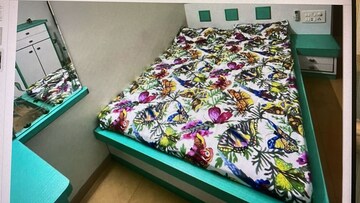 Bedroom in 2 BHK Apartment at Yashodham Complex, Goregaon East – for Sale