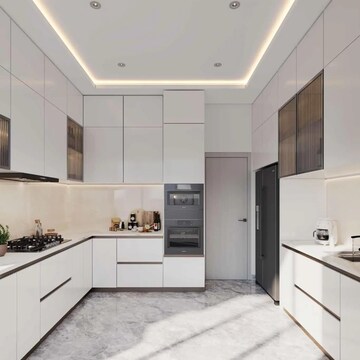 Kitchen in 3 BHK Apartment at Worli – for Sale
