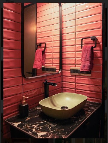 Bathroom in 3 BHK Villa at Central Park Flower Valley Aqua Front Towers, Sohna Sector 33 – for Sale