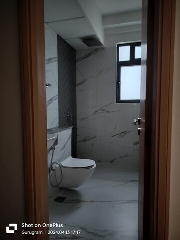 Bathroom in 3 BHK Apartment at M3M Heights, Sector 65 – for Rent