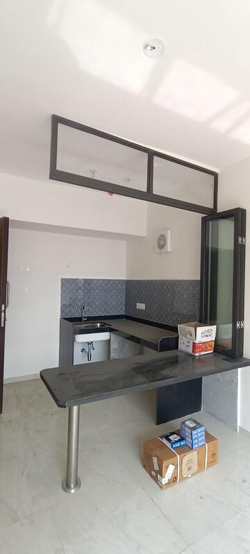 Kitchen in 1 BHK Apartment at Lodha Crown Quality Homes, Majiwada – for Rent