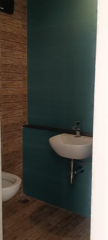 Bathroom in 1 BHK Apartment at Lodha Crown Quality Homes, Majiwada – for Rent