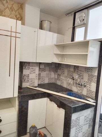 Kitchen in 1 RK Builder Floor at DLF City Phase III, Sector 24 – for Rent
