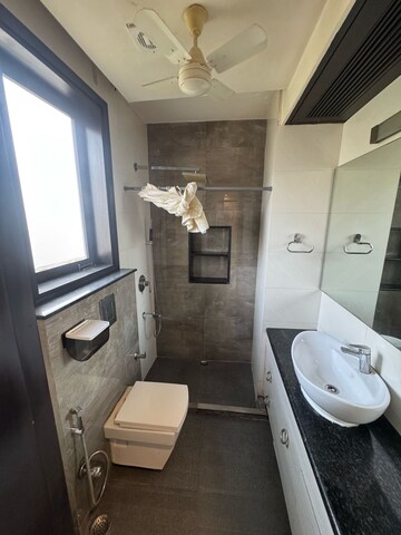 Bathroom in 3 BHK Builder Floor at Shivalik Colony – for Rent