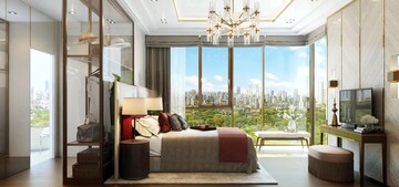 Bedroom in 4 BHK Apartment at Piramal Aranya, Byculla – for Sale