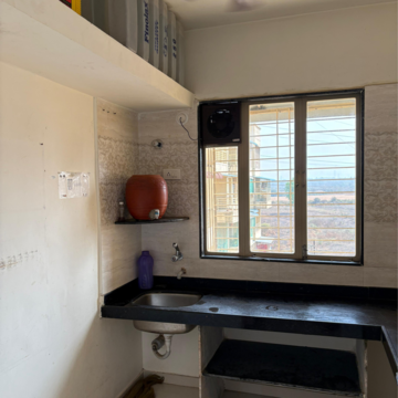 Kitchen in 2 BHK Apartment at Shankheshwar Crystal, Ghotsai – for Rent