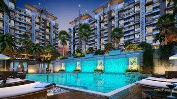 Swimming Pool in 3 BHK Apartment at Rise SkyBungalows, Sector 41 – for Sale