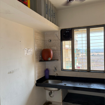 Kitchen in 2 BHK Apartment at Shankheshwar Crystal, Ghotsai – for Rent