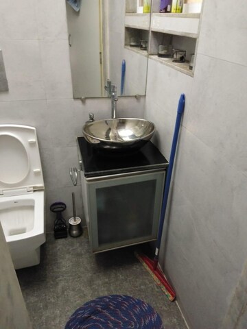 Bathroom in 3 BHK Apartment at Kanakia Challengers, Kandivali East – for Rent