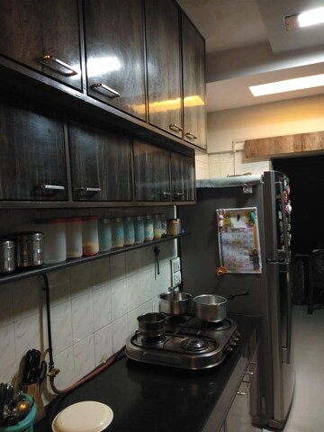 Kitchen in 3 BHK Apartment at Kanakia Challengers, Kandivali East – for Rent
