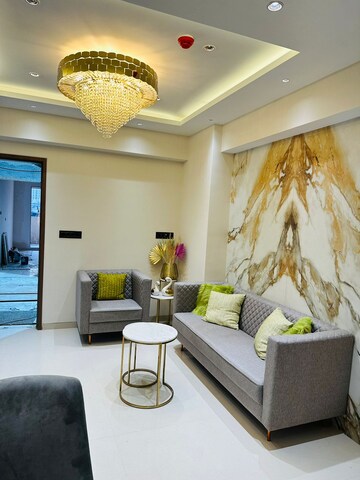 Living Room in 1 BHK Apartment at Vikas Ritz, Khadakpada – for Sale