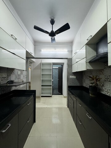 Kitchen in 2.5 BHK Apartment at Lodha Splendora Tierra, Ghodbunder Road – for Rent