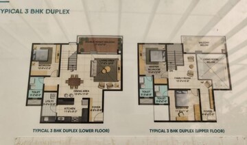 Floor Plan in 3 BHK Apartment at Shriram Blue, Kr Puram – for Sale