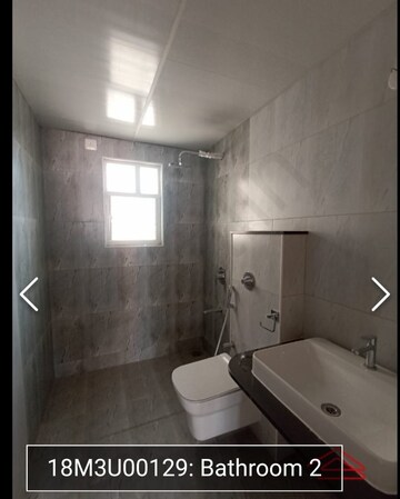 Bathroom in 3 BHK Apartment at Shriram Blue, Kr Puram – for Sale