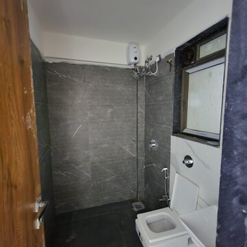 Bathroom in 2 BHK Apartment at Shiv Shakti Tower 28, Malad East – for Rent