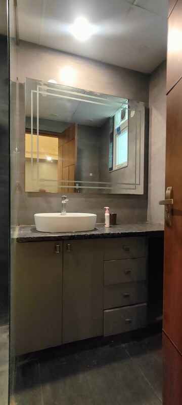 Kitchen in 3 BHK Builder Floor at Unitech Greenwood City Apartment, Sector 45 – for Rent