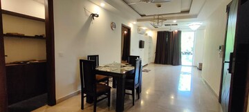 Living Room in 3 BHK Builder Floor at Unitech Greenwood City Apartment, Sector 45 – for Rent