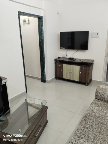 Living Room in 1 BHK Apartment at Sector 23 Ghansoli – for Rent