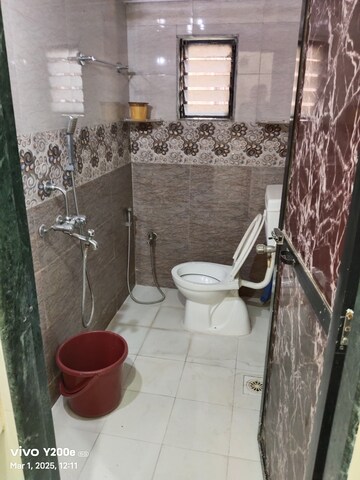Bathroom in 1 BHK Apartment at Sector 23 Ghansoli – for Rent