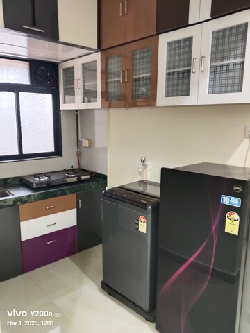 Kitchen in 1 BHK Apartment at Sector 23 Ghansoli – for Rent