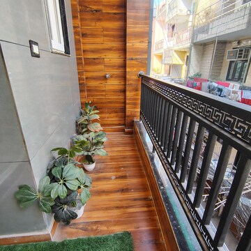Balcony in 3 BHK Builder Floor at Dwarka Mor – for Sale