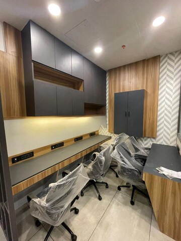 Kitchen in  Office Space at Salt Lake Sector V – for Rent