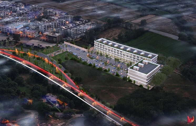 Exterior View, kharar landran road Commercial Showroom 164 Sq.Yd. In Kharar Landran Road Mohali 8283008