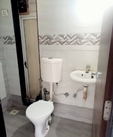 Bathroom in 1 BHK Apartment at Raj Akshay, Mira Road – for Rent