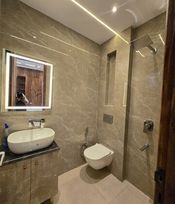 Bathroom in 3 BHK Builder Floor at Indrapuram – for Sale